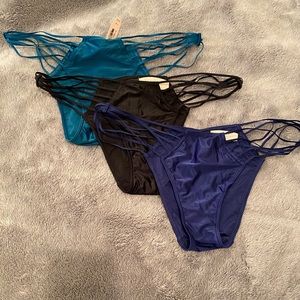 Set of 3 - New with tags - cheeky / bikini VS
